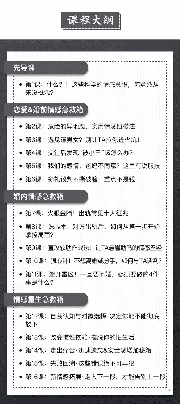 为爱保驾护航，超实用情感急救箱 - 趣资源
