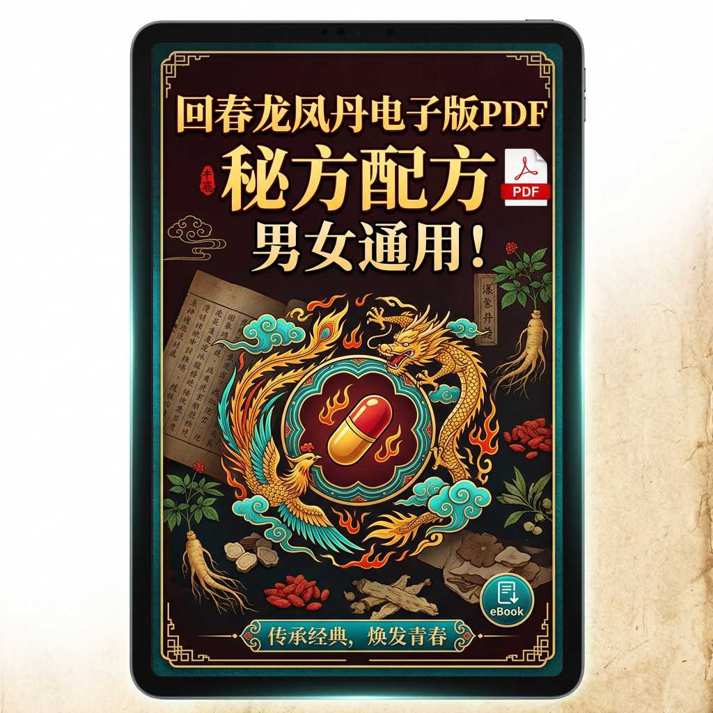 回春龙凤丹电子版PDF，秘方配方，男女通用！