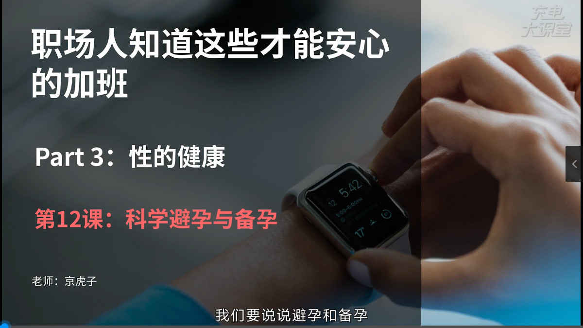 科学避孕与备孕,科学避孕与备孕 - 趣资源,第1张