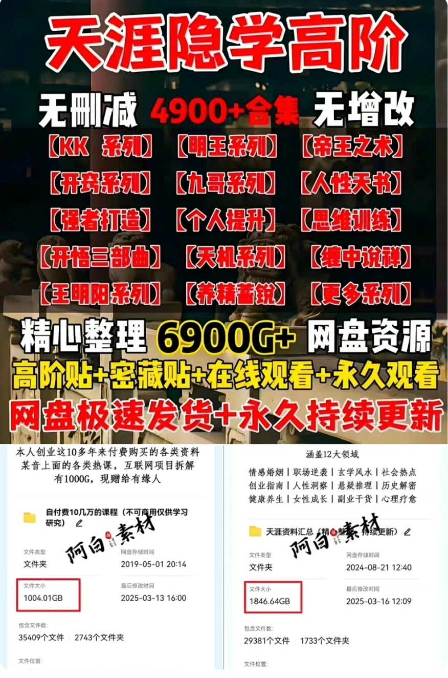 天涯神帖全集1.8TB+ 1000篇,天涯神帖全集1.8TB+ 1000篇 - 趣资源,天涯神帖全集,第1张