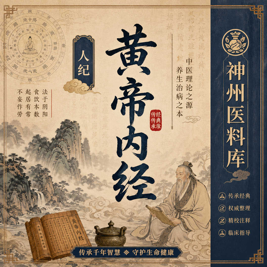 人纪 《黄帝内经》-(神州医料库）,人纪 《黄帝内经》-(神州医料库） - 趣资源,经络养生,第1张